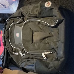 A Swiss Gear backpack